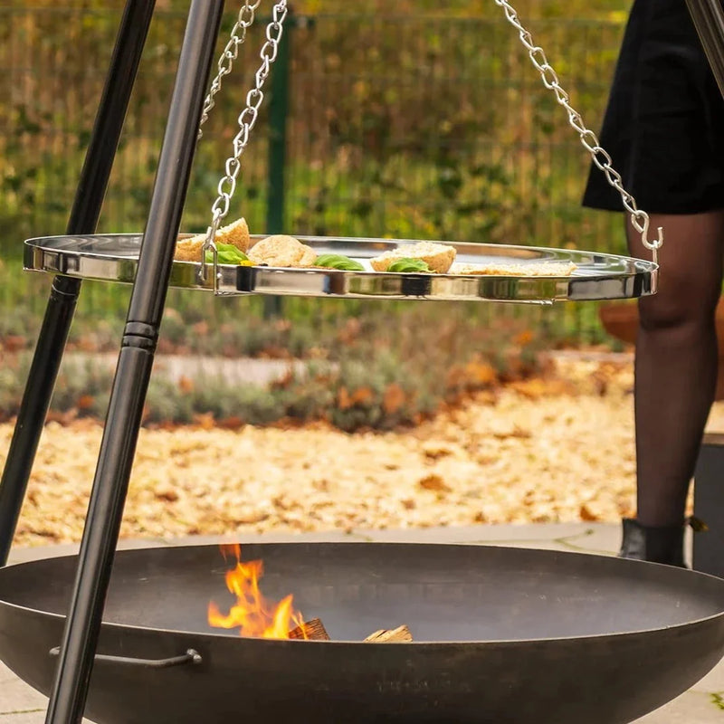 Suspended Grill for Fire pit